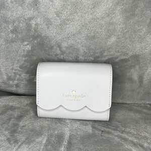 Brand new white leather Kate spade wallet